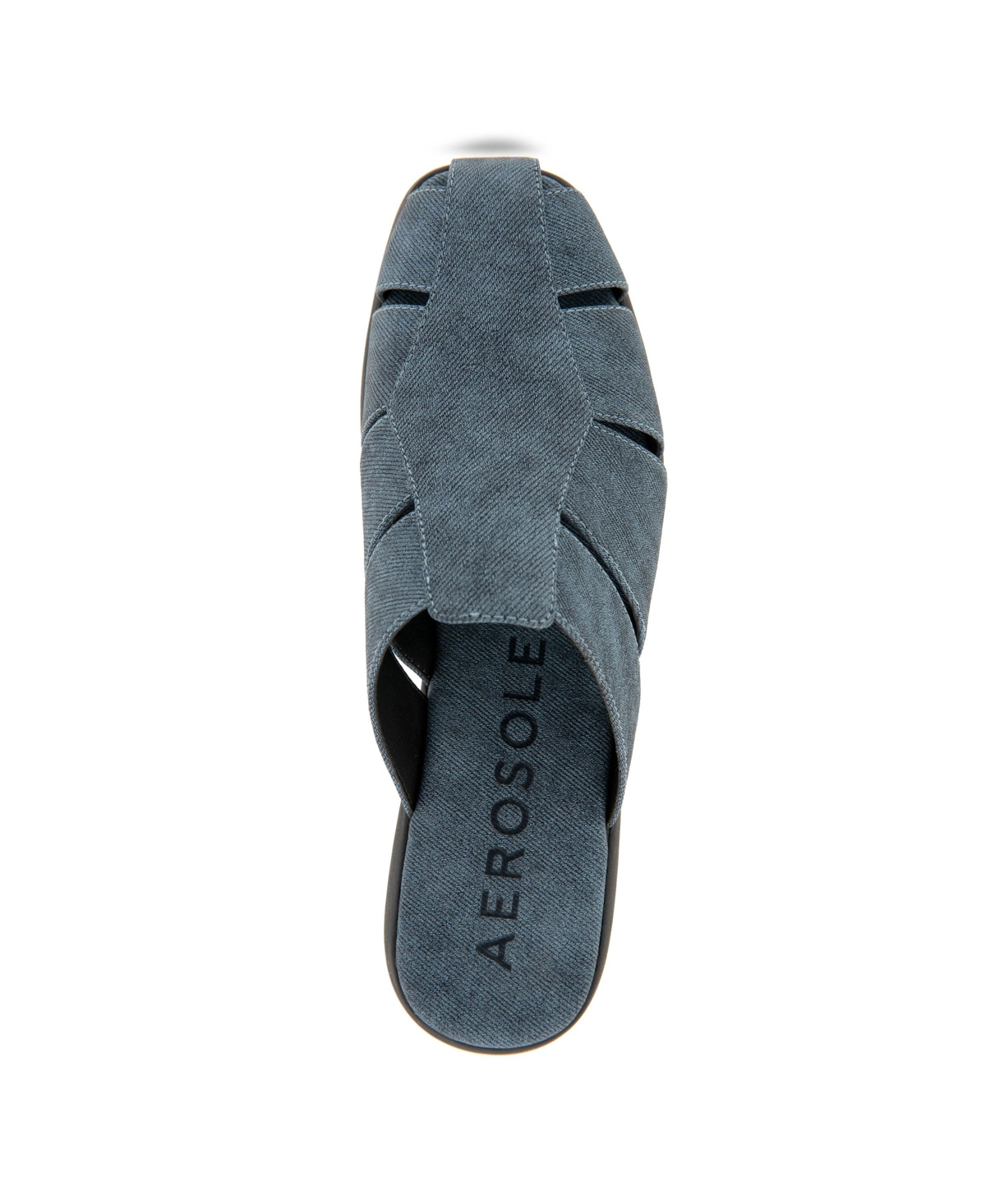 AEROSOLES WOMEN'S 4EVER ALMOND TOE FLAT MULE 