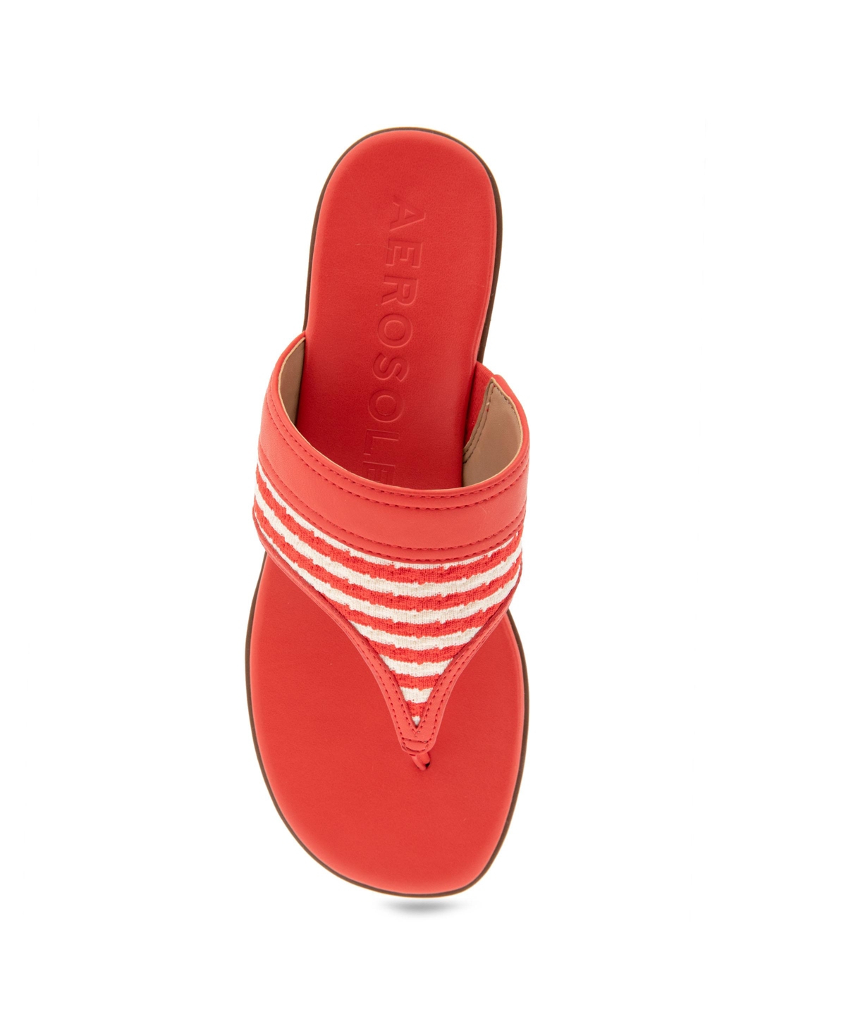 AEROSOLES WOMEN'S GESA ROUND TOE THONG SANDALS 