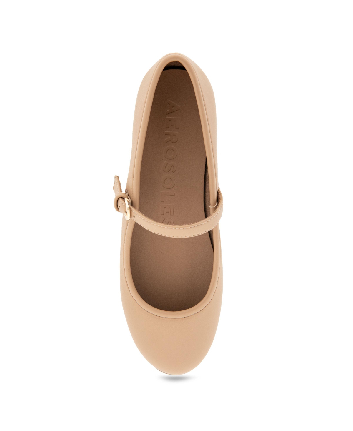 AEROSOLES WOMEN'S BAYLEE ROUND TOE MARY JANE FLATS 