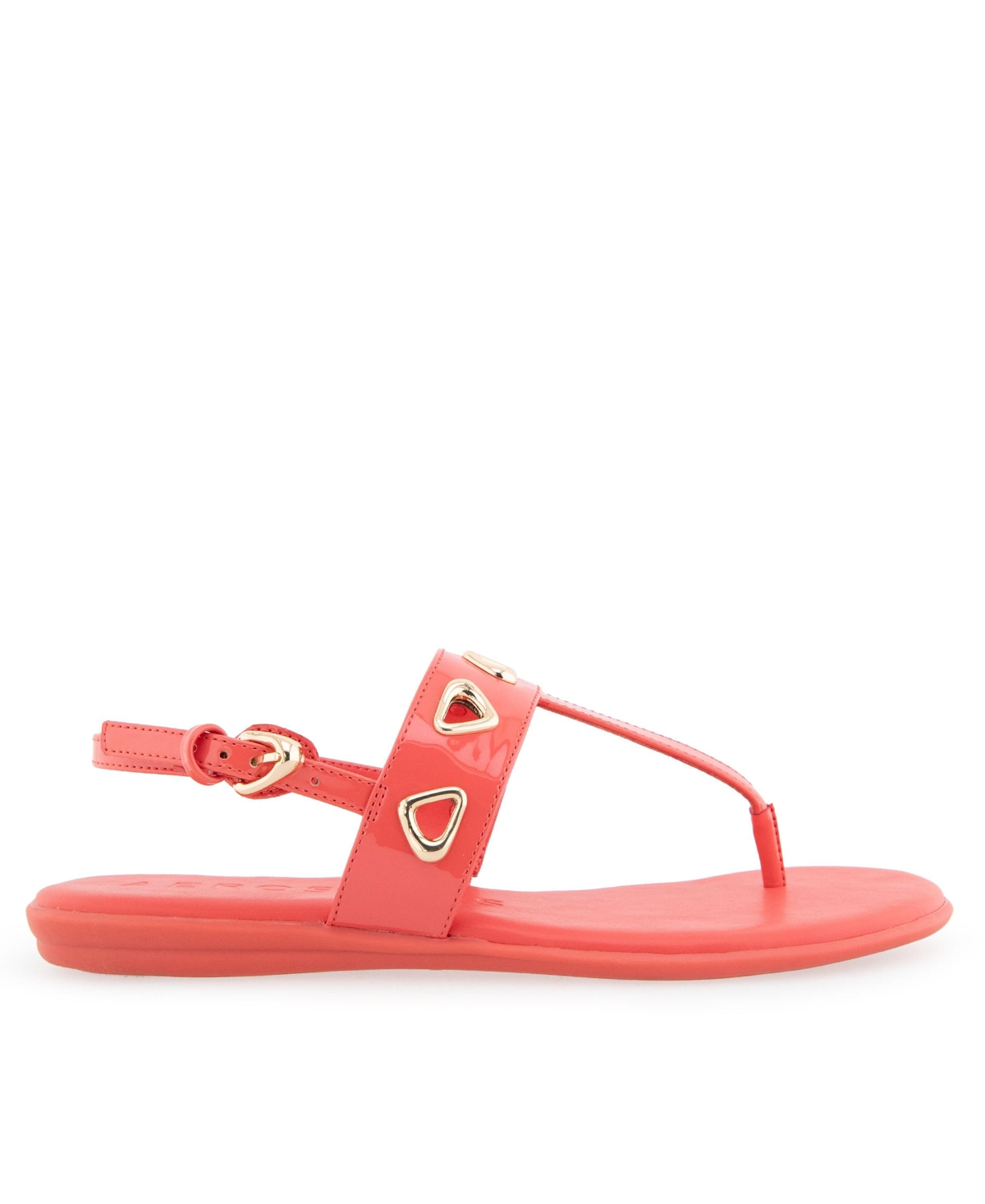 AEROSOLES WOMEN'S LAGO ROUND TOE THONG SANDALS 