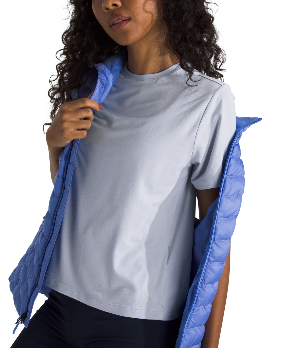Shop The North Face Women's Dune Sky Short-sleeve T-shirt In Mystic Haze