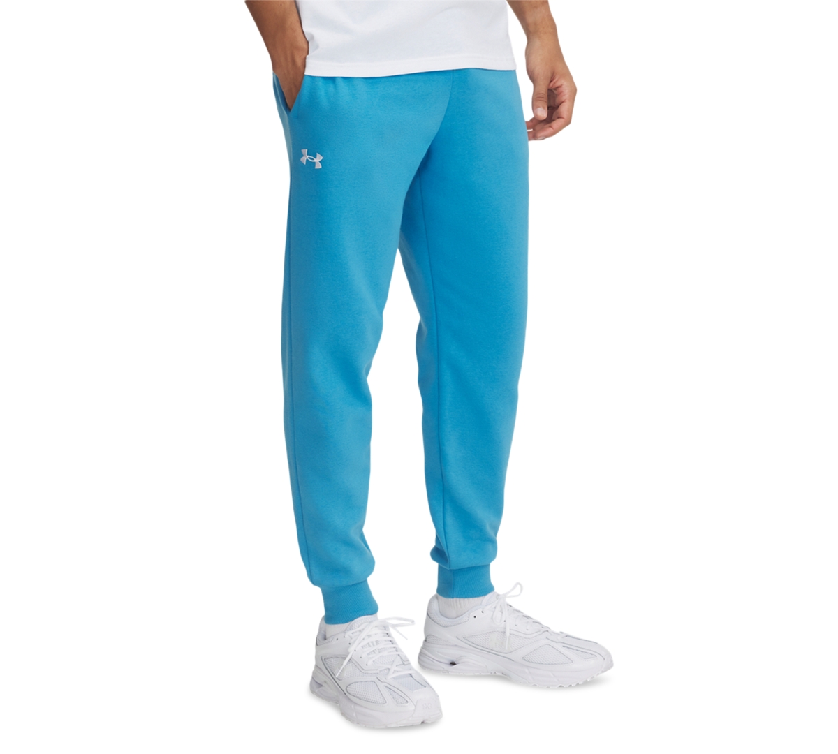 Under Armour Men's Rival Tapered-fit Fleece Joggers In 452 Ether