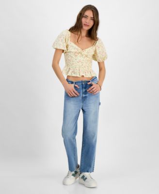Tinseltown - Juniors' Mid-Rise Carpenter Skinny Jeans
