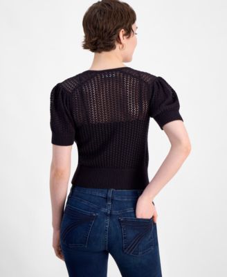 Women's Sweetheart-Neck Sweater