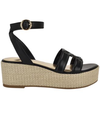 Women's Vastie Raffia Platform Wedge Sandals
