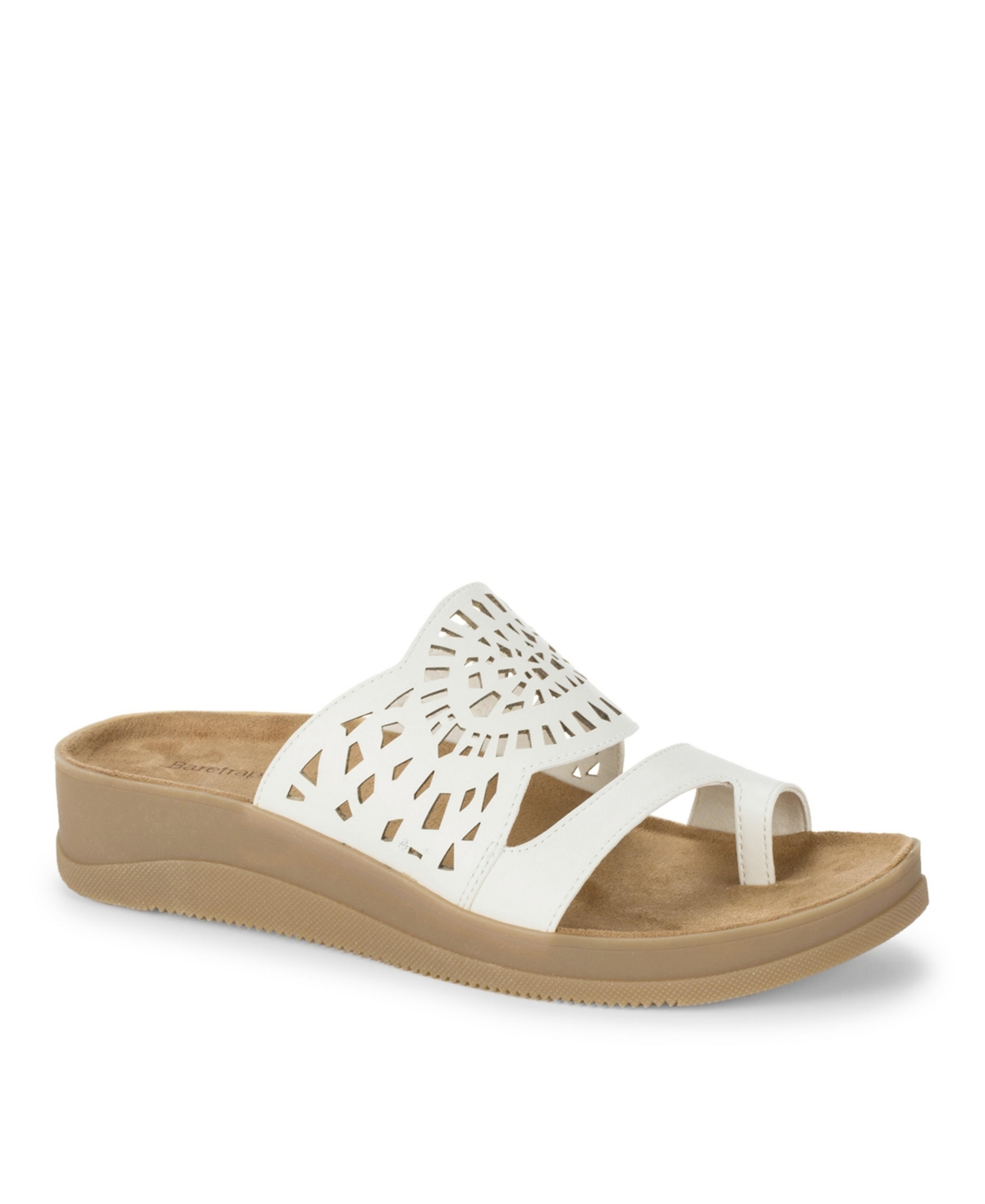 Baretraps Women's Flora Slide Slip On Sandals In White