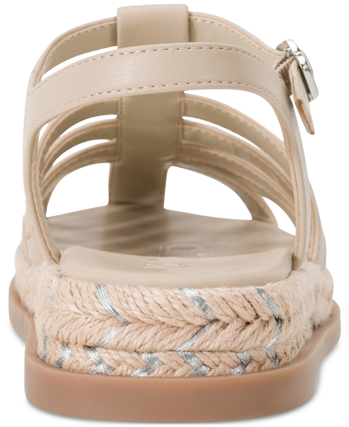 Karl Lagerfeld Paris Chaselyn Fisherman Sandal In Dusty Nude