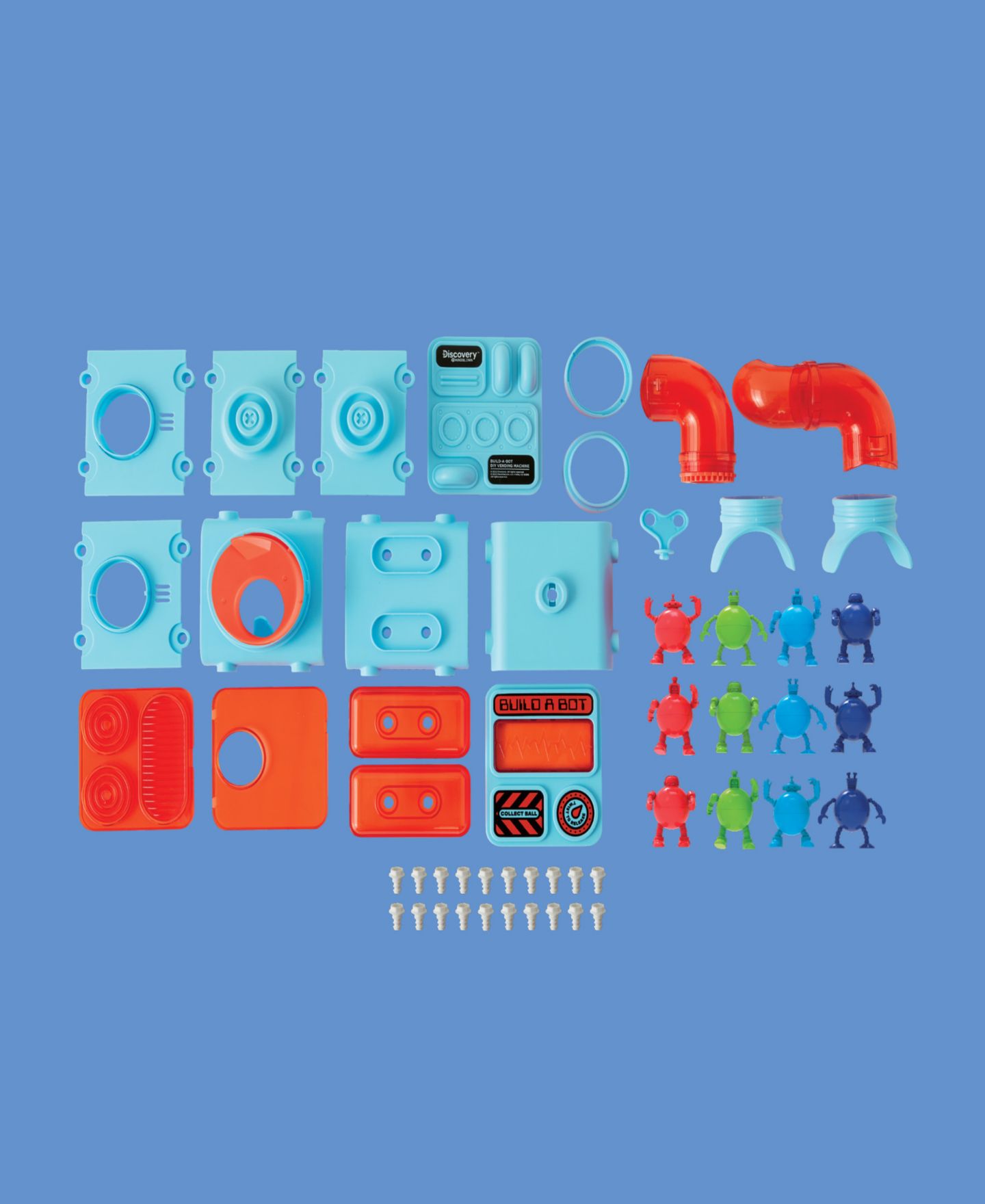 Детские конструкторы Discovery #Mindblown Stem Diy Robot Retro Vending Machine Build Kit — фото 4
