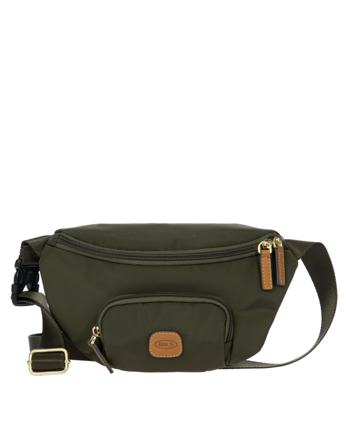 Bric's Milano X-travel Belt Bag In Olive