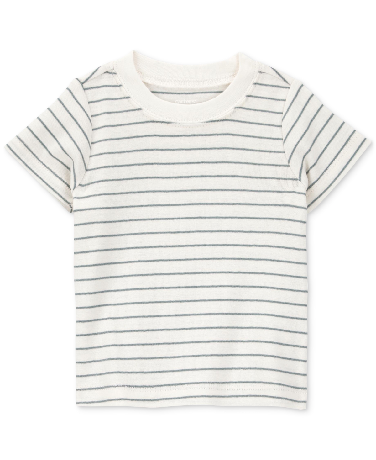 Carter's Baby Boys Cotton Bandana, T-shirt & Shortall, 3 Piece Set In Med Blue