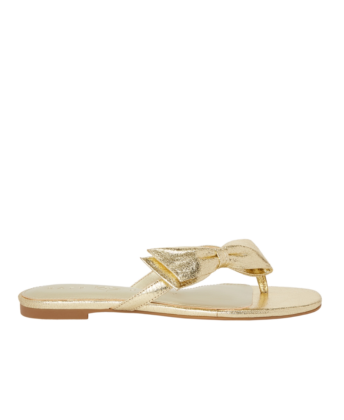 KATY PERRY WOMEN'S HALIE BOW THONG SLIP-ON FLAT SANDALS 