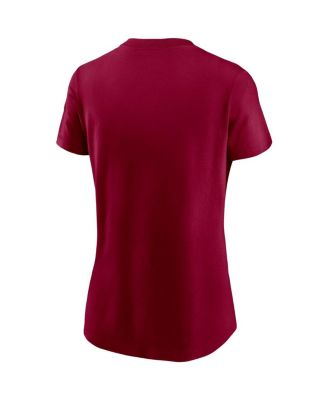 Women's Burgundy Washington Football Team Logo Essential T-Shirt