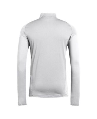Men's Silver D.C. United 2025 Quarter-Zip Long Sleeve Training Top