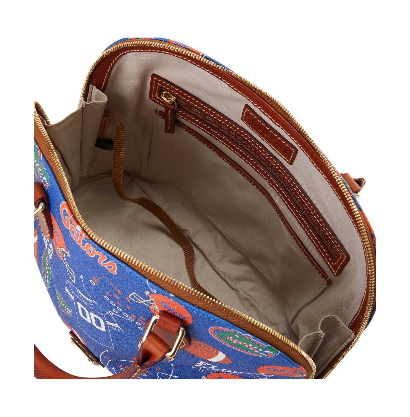 Женская сумка Dooney & Bourke Florida Gators Game Day Zip Zip Satchel — фото 3