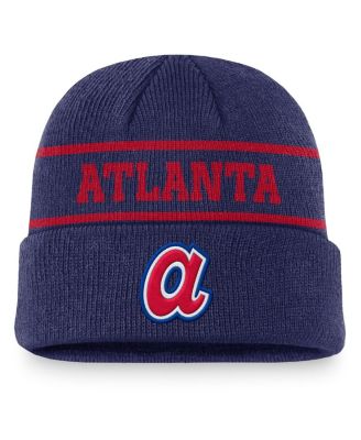 Nike - Men's Royal Atlanta Braves Cooperstown Collection Rewind Terra Cuffed Knit Hat