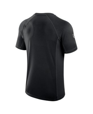 Men's Black Detroit Red Wings Authentic Pro Rink Tech T-Shirt