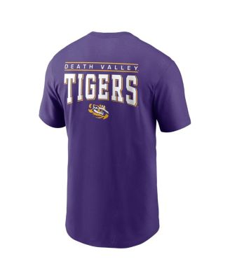 Men's Purple LSU Tigers 2-Hit T-Shirt