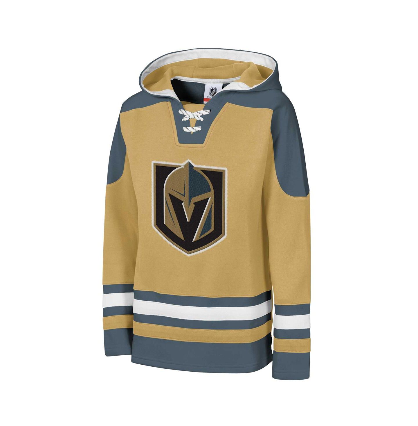 Худи Outerstuff Youth Gold Vegas Golden Knights Must Have Home V-Neck Pullover для мальчиков — фото 2