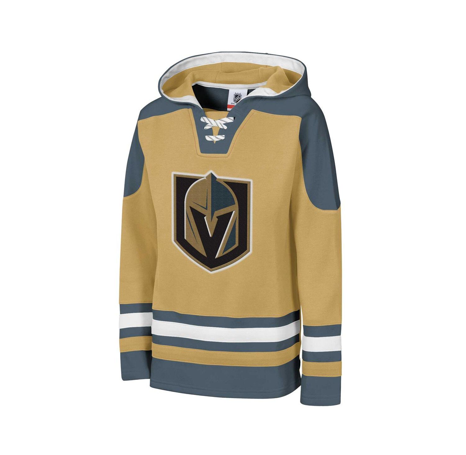 Youth Gold Vegas Golden Knights Must Have Home V-Neck Pullover Hoodie