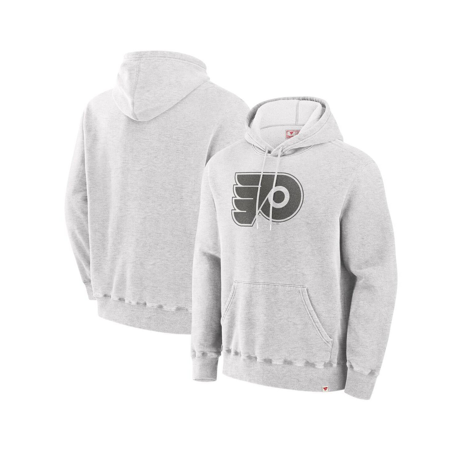 Men's Cream Philadelphia Flyers Made in Canada Pullover Hoodie