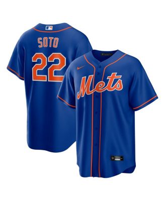 Nike - Men's Juan Soto Royal New York Mets Replica Player Jersey