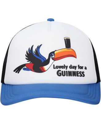Men's White Guinness Foam Trucker Adjustable Hat