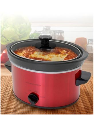 2 Quart Oval Stainless Steel Slow Cooker
