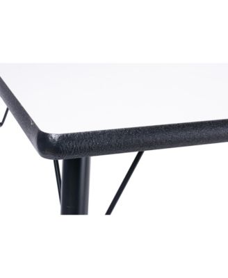 Chair and Table Set for Schools - Table 24 x 48 inch (60 x 120cm) - Height Adjustable Legs