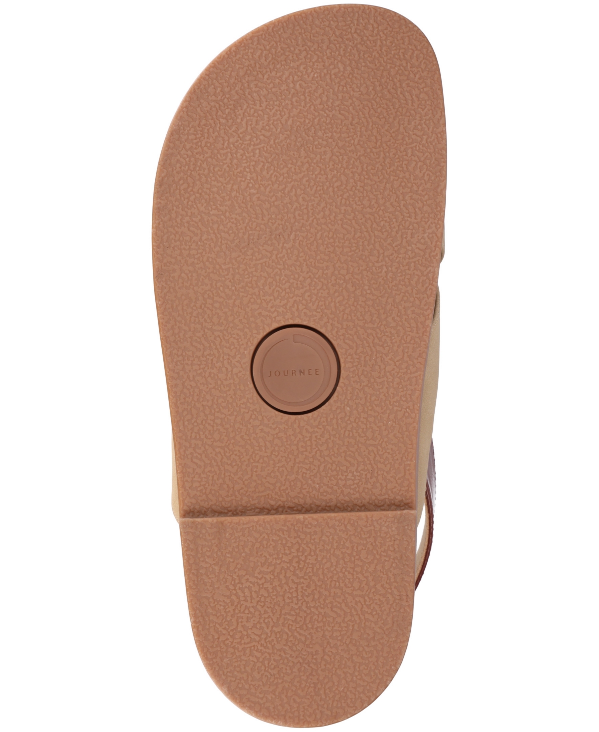 Journee Collection Marina Slingback Sandal In Taupe