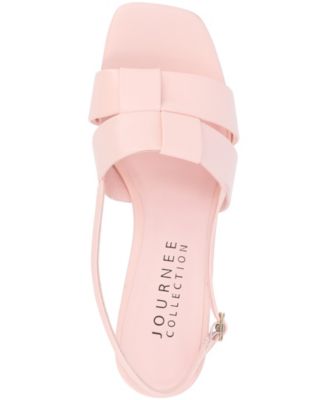 Women's Tabatha Block Heel Slingback Flat Sandals