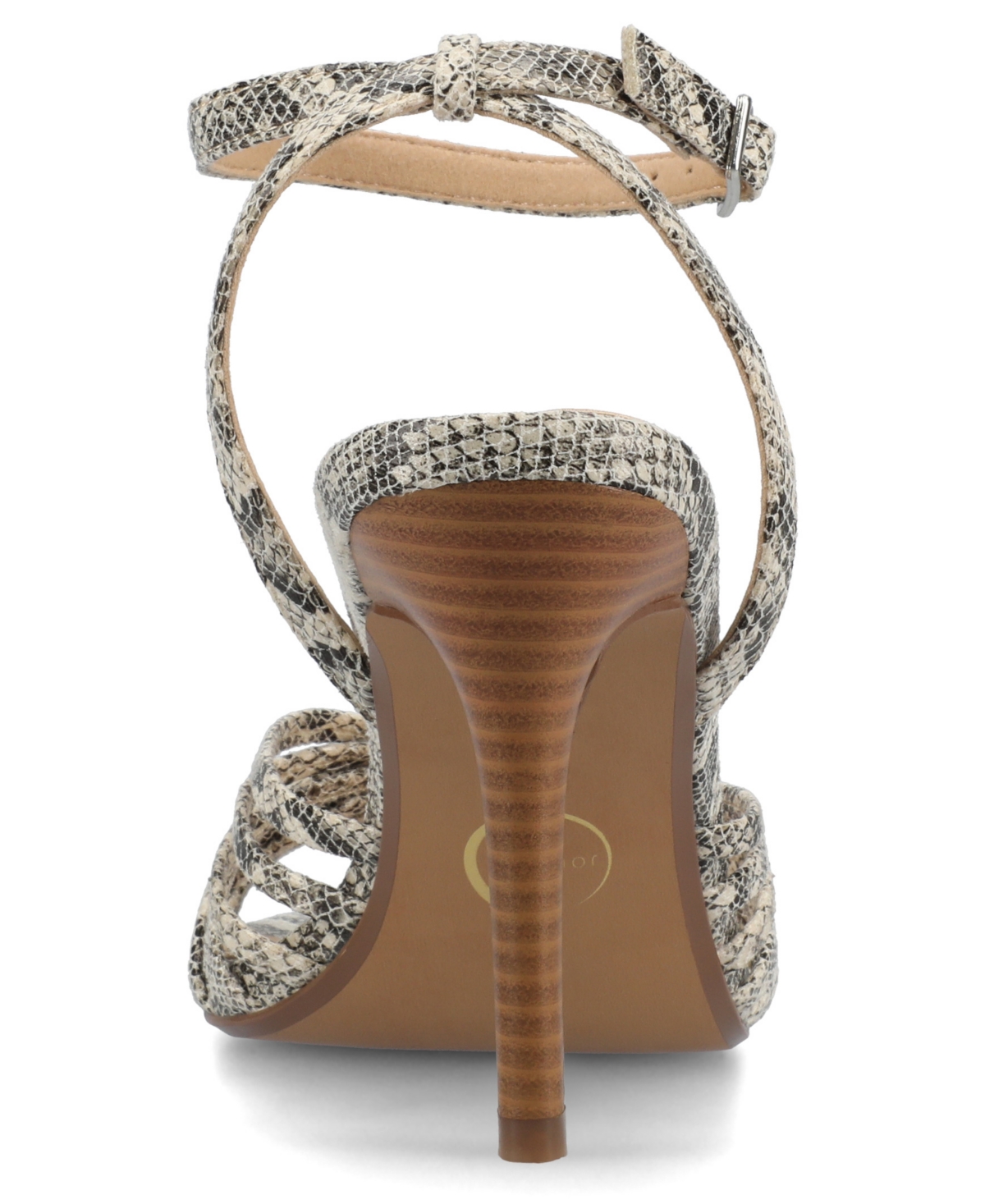 Journee Collection Vanita Stiletto Sandal In Snake