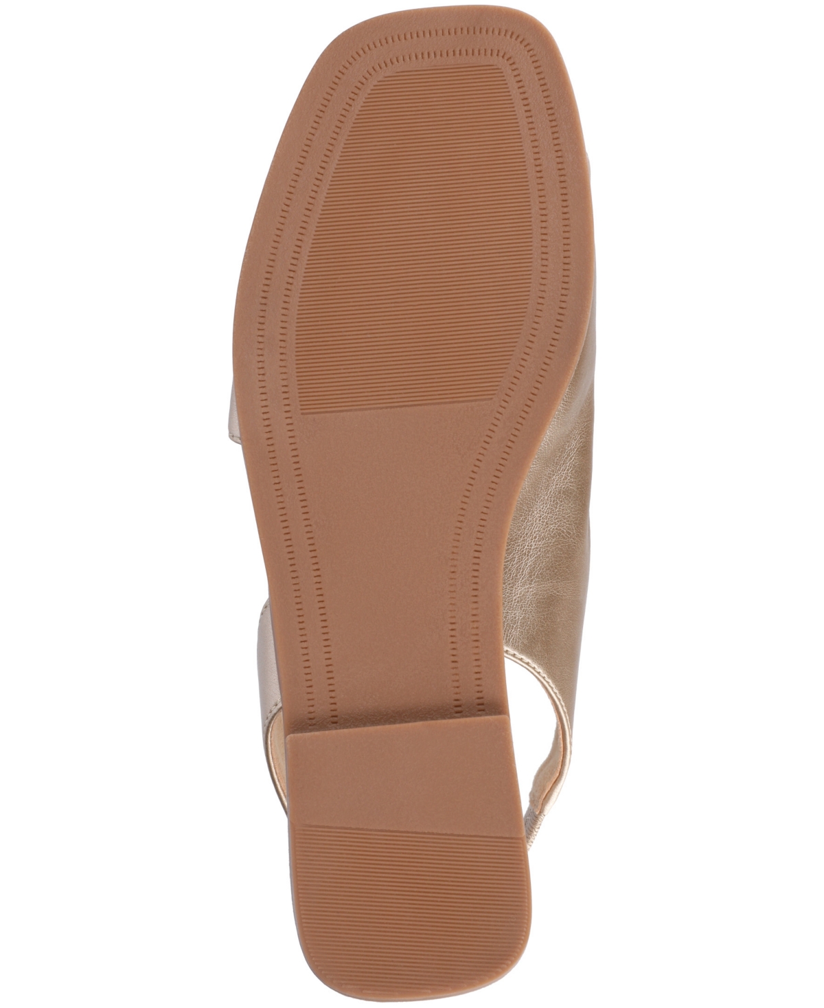 Journee Collection Brinsley Slingback Sandal In Champagne