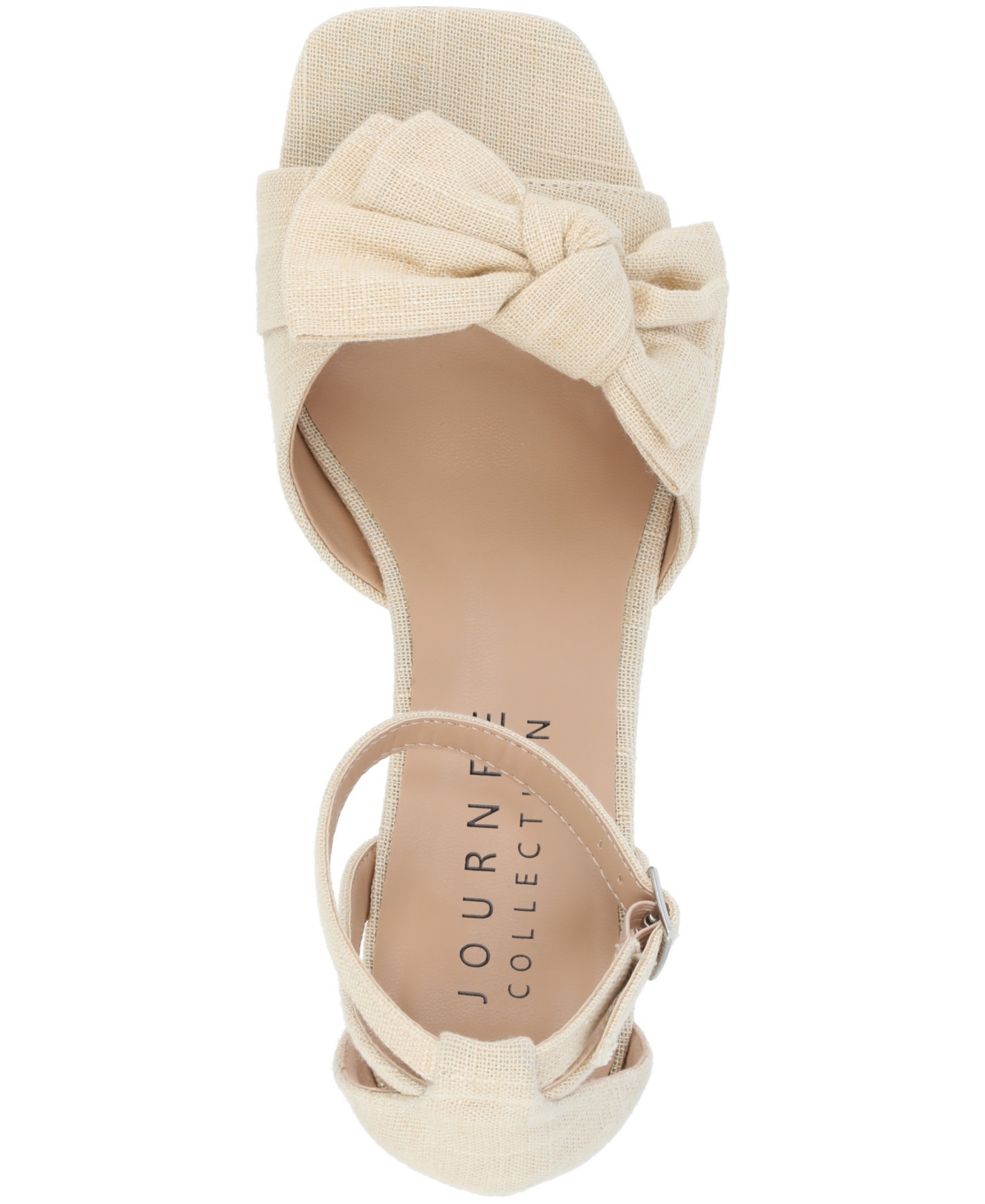 JOURNEE COLLECTION WOMEN'S ZEVI BLOCK HEEL DRESS SANDALS 