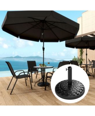 19" Patio Umbrella Base 26 lbs Umbrella Sd for 1.5"/1.9"
