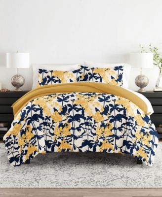 Utra Soft Reversible 3-Pc. Duvet Cover Set, Full/Queen