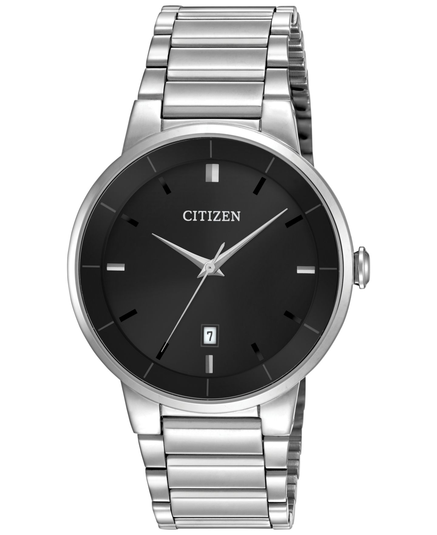 Мужские часы Citizen Stainless Steel Bracelet Watch 40mm BI5010-59E — фото 1