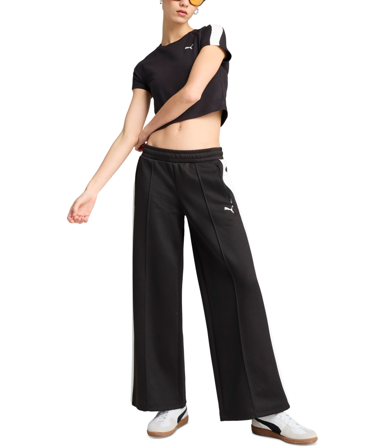 Puma T7 Crop Stretch Cotton Baby Tee