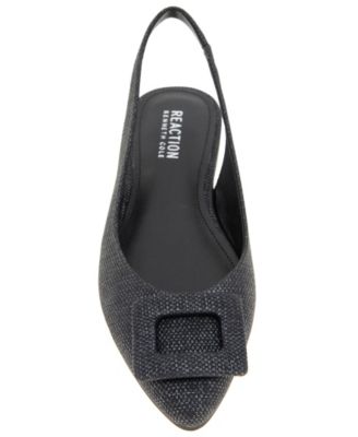 Womens's Linton Buckle Wedge Flats