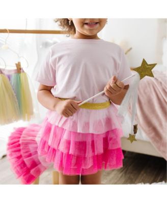 Baby Girls Baby Girl Pink Petal Tutu Skirt