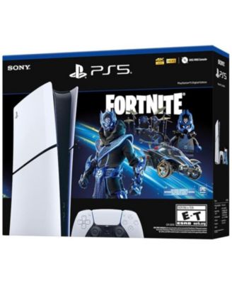 PlayStation 5 Slim Digital Edition – Fortnite Cobalt Star Bundle