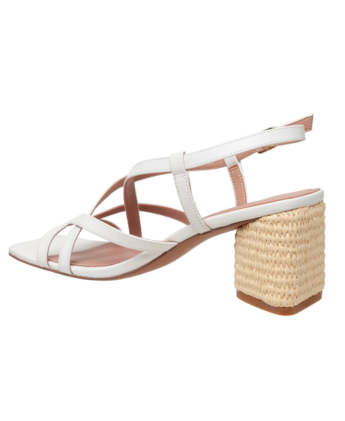 Linea Paolo Hazel | Raffia Block Heel Sandals