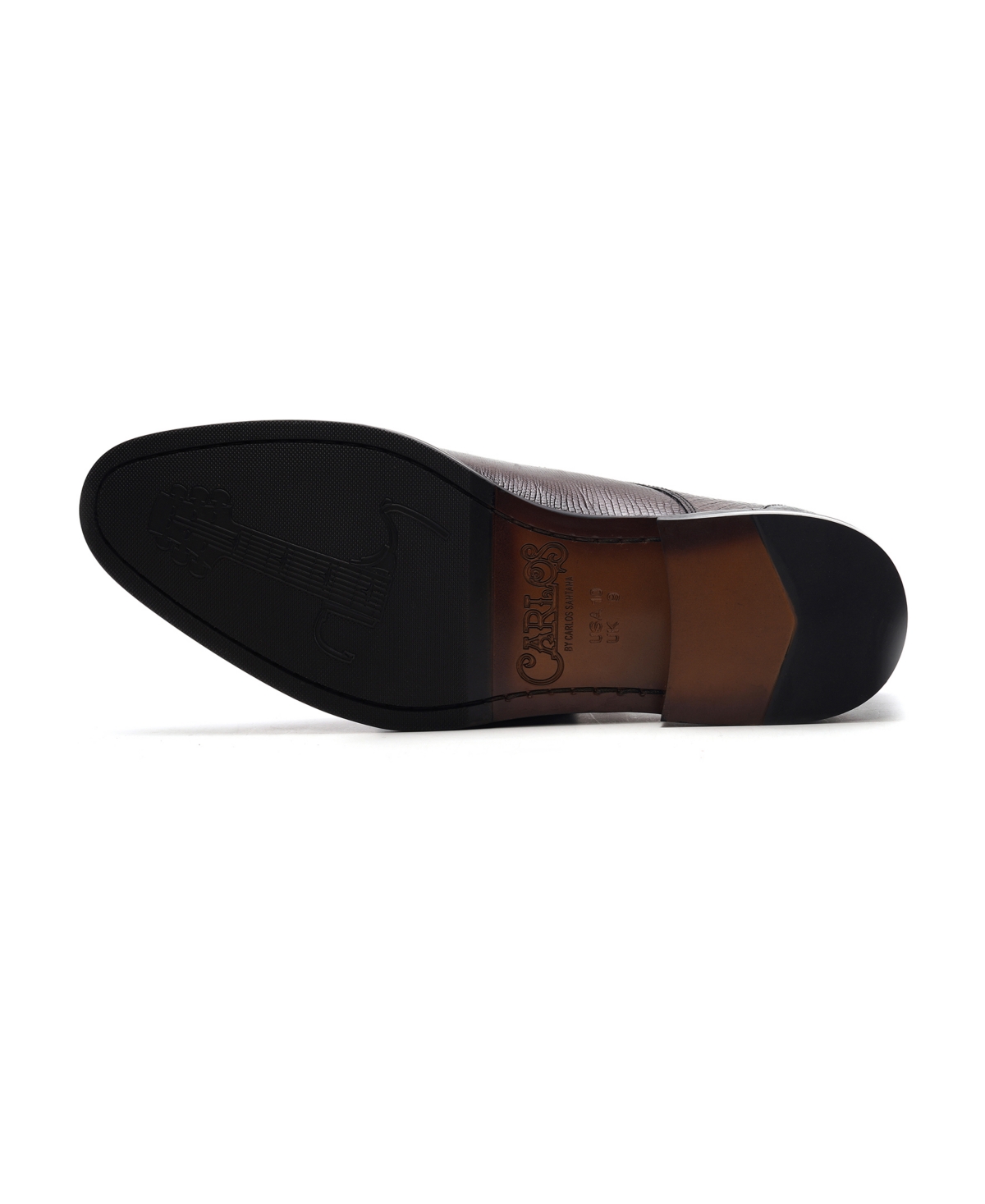 Carlos By Carlos Santana Men's Jack Double Monk Strap Dress Shoe In Brown Leather