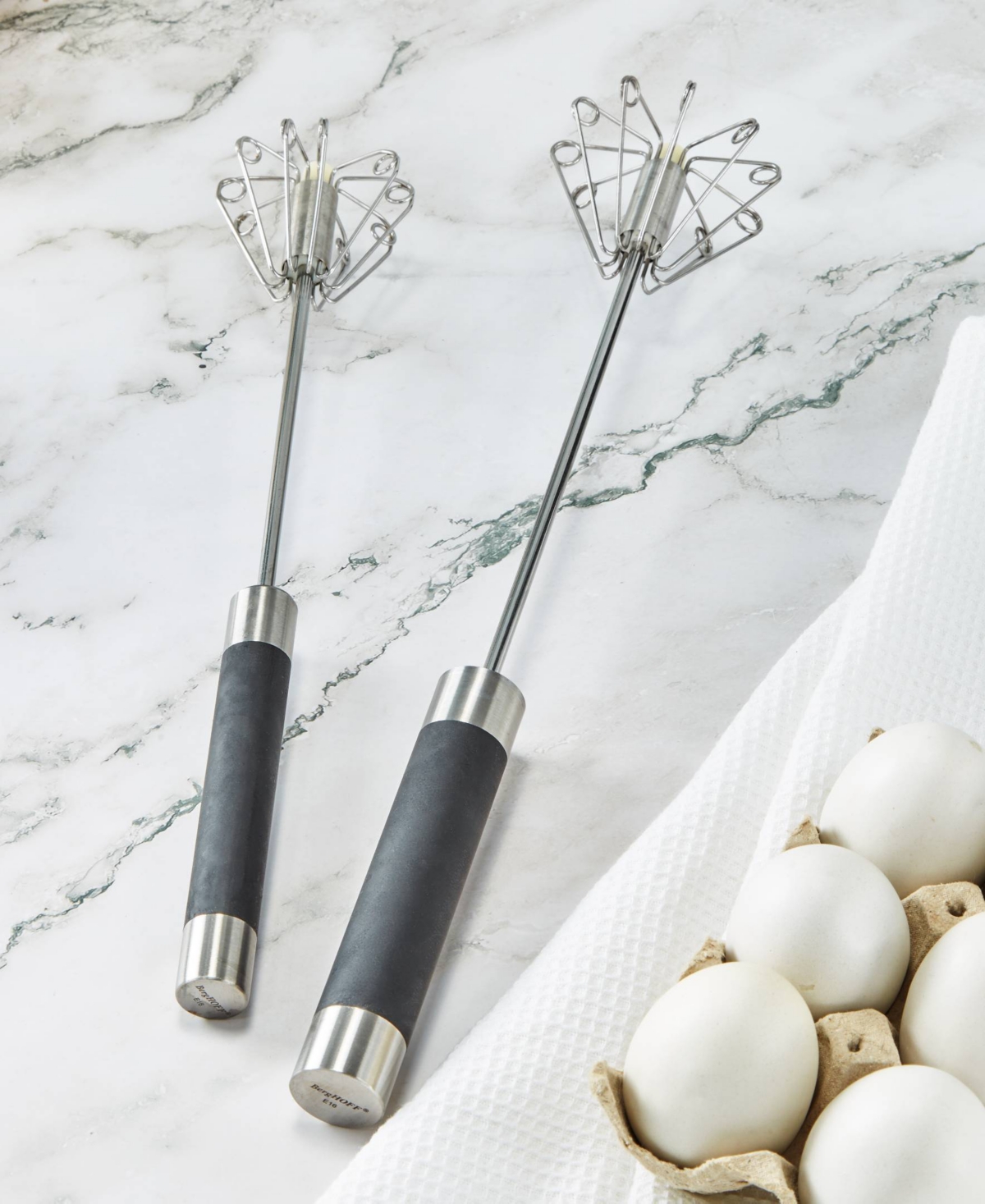 Berghoff Essentials 15" Stainless Steel Miracle Whisk In Black