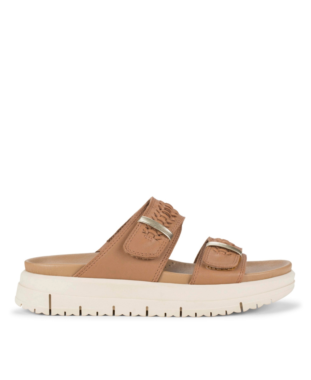 Baretraps Women's Origins Haliah Slide Slip-on Sandals In Tan Leather