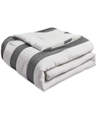 Chenille Stripe 4-Pc. Comforter Set, Full/Queen