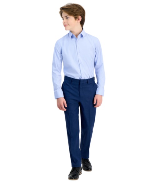 Детские B By Brooks Brothers Big Boys Sharkskin Dress Pants