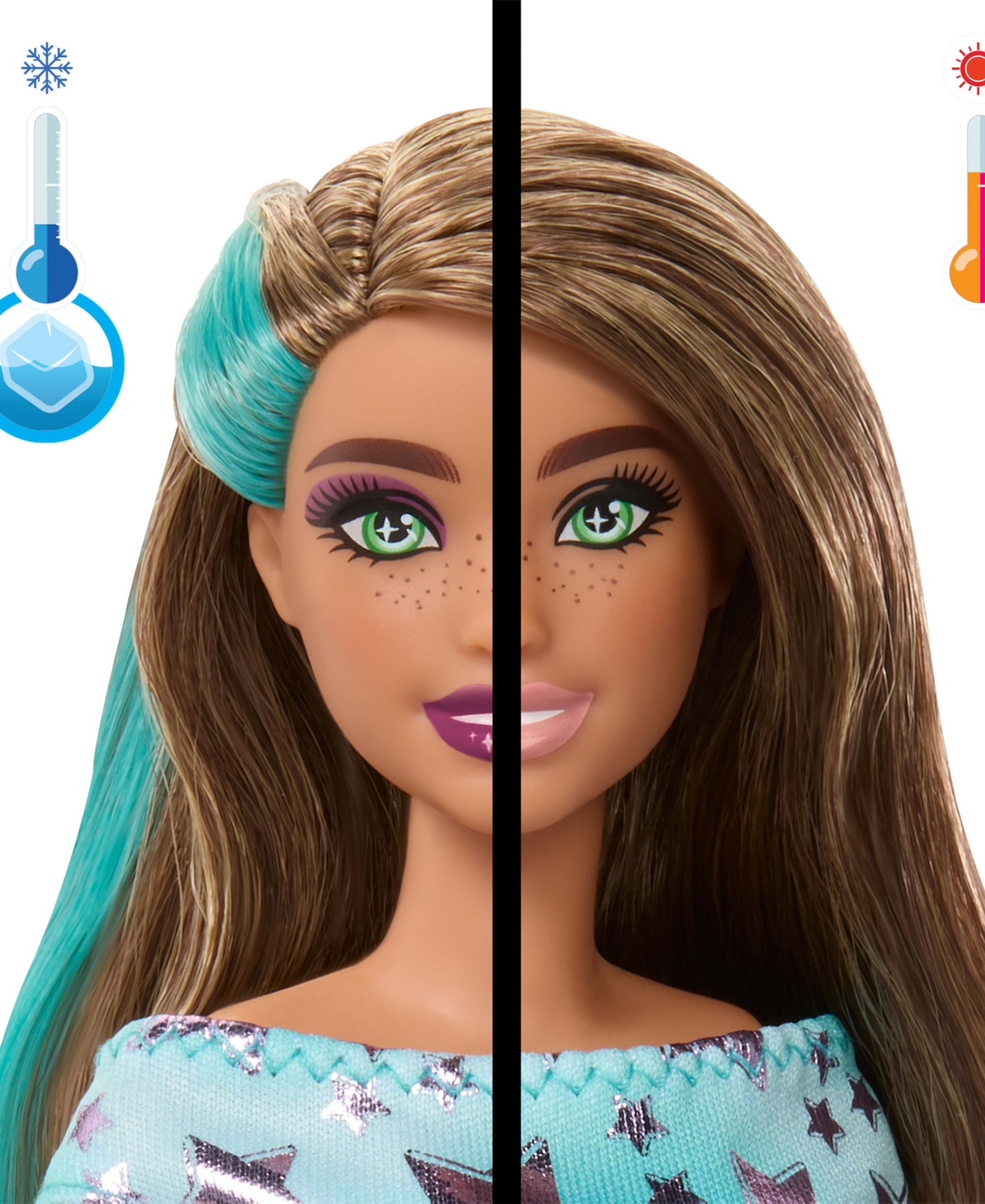 BARBIE PARTY UNBOXED PET BIRTHDAY SERIES DOLL & ACCESSORIES, PARTY STARS SET WITH 10 SURPRISES 
