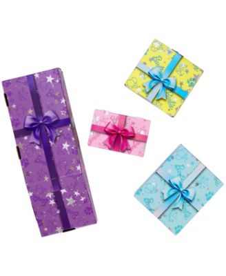 Party Unboxed Pet Birthday Series Doll & Accessories, Shimmerin’ Hearts Set with 10 Surprises