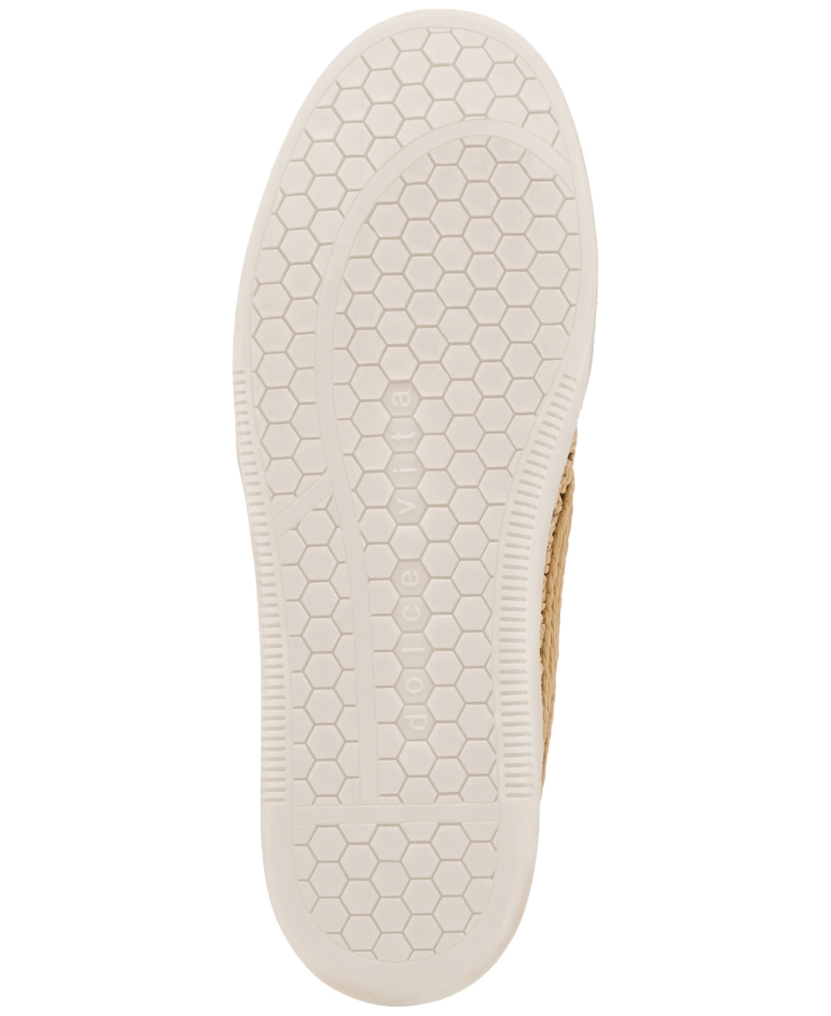 Dolce Vita Women's Notice Slide Mule Sneakers In Light Natural Woven Raffia