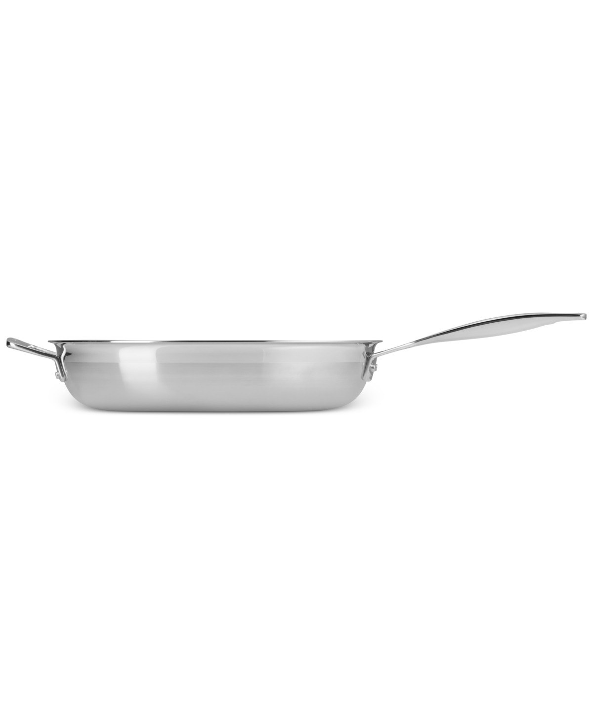 Le Creuset 12-inch Classic Stainless Steel Fry Pan In Stainless Steel